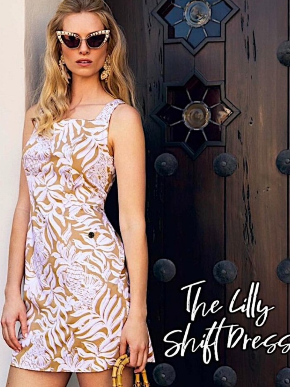 Lilly Pulitzer Shift Dress Rattan Von Vivants